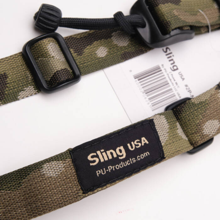 Closeup photo of Sling Tactical sling in camo
